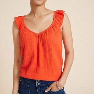 Maurices Double Cloth Flutter Strap Tank Top - XXL